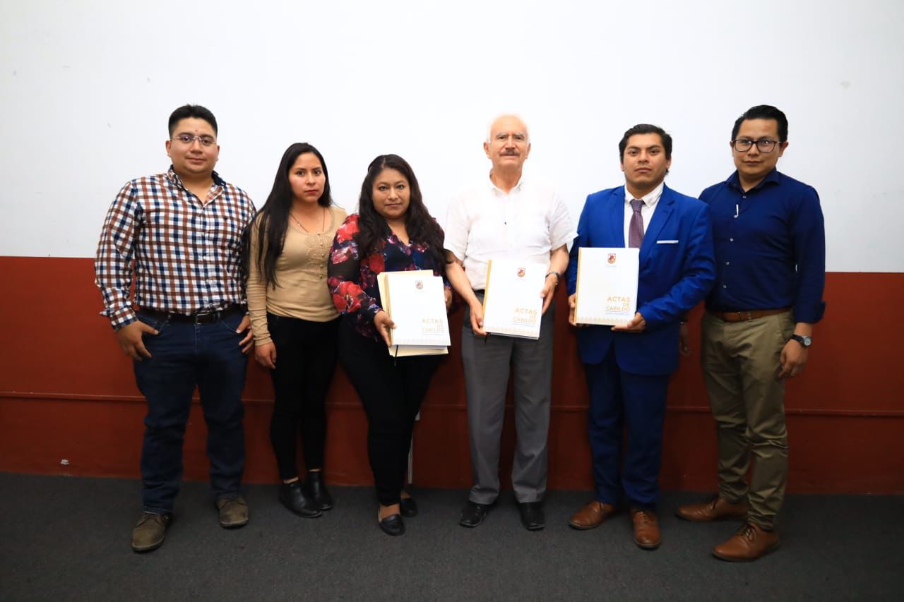 Ayuntamiento de Chiautempan realizó la segunda entrega de actas de Cabildo 2023